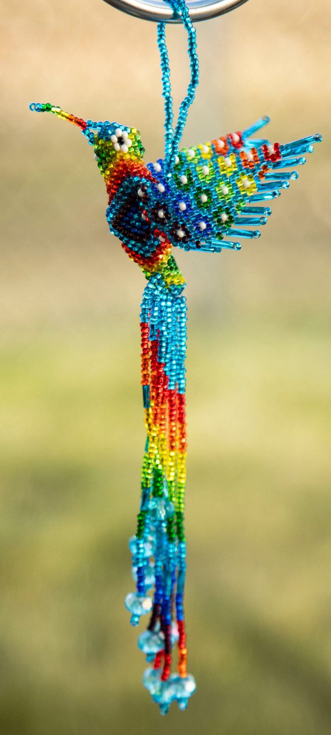Guacamaya Hummingbird Keychain