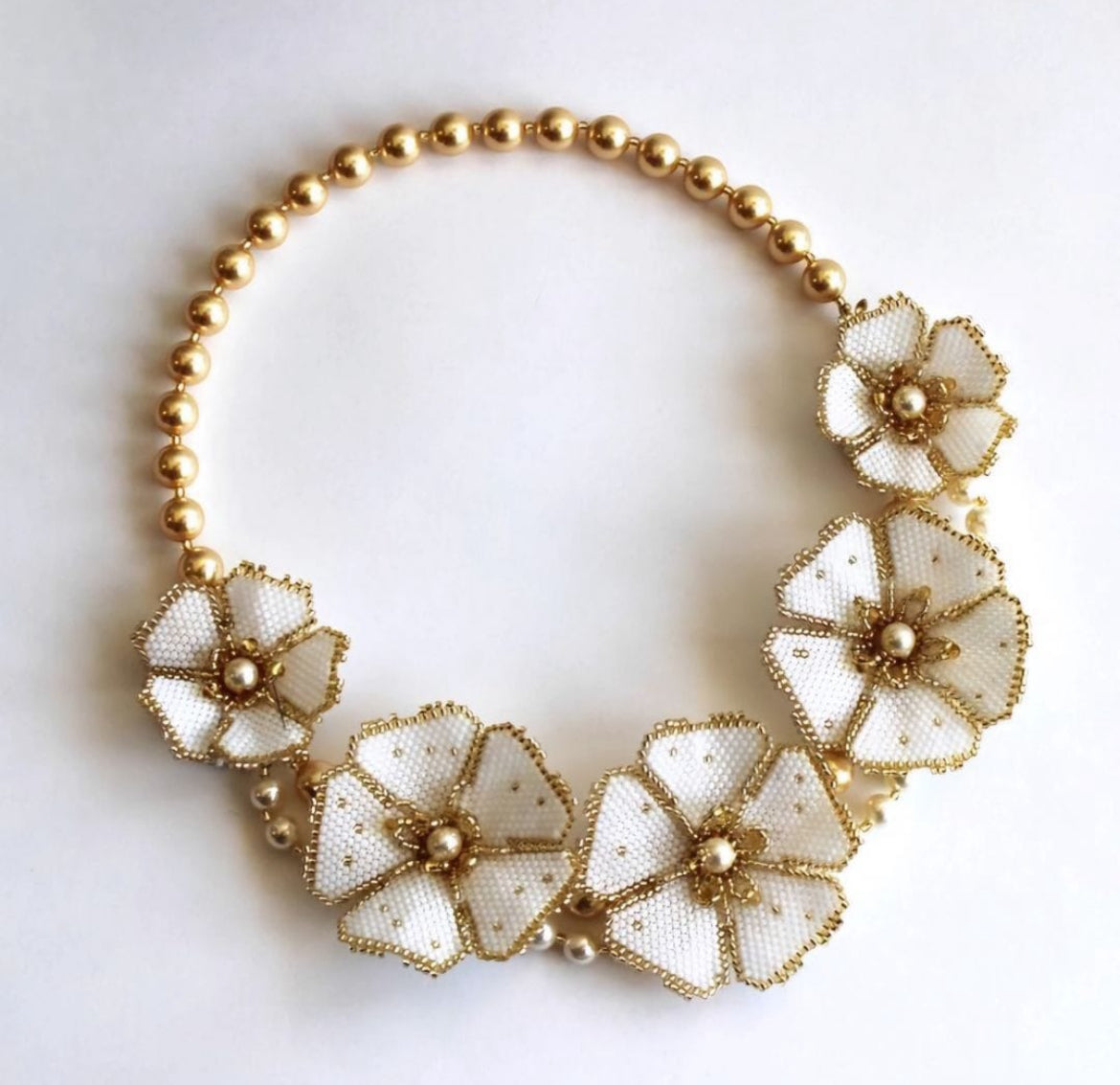 Butterfly Orchid Necklace