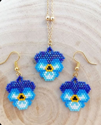 Blue Phalaenopsis set