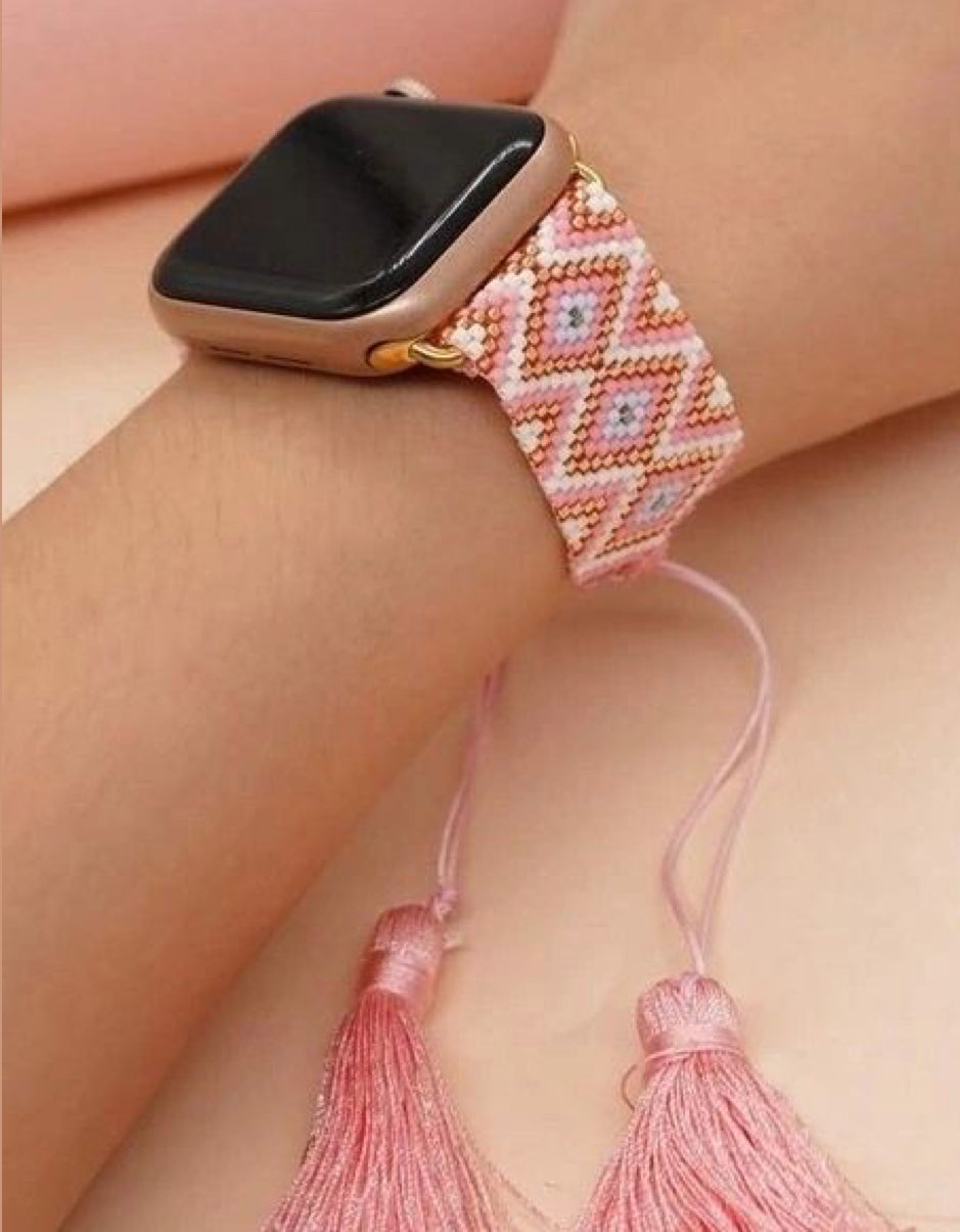 Light Pink Wristwatch.