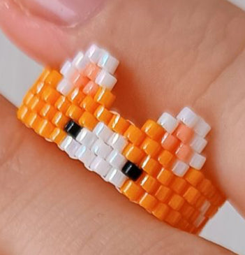 Orange Cat Ring.