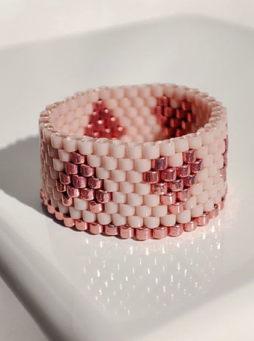 Rosewood Heart Ring