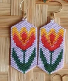 Garden Flowers earrings